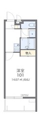 レオネクストプランドール真嘉比の物件間取画像